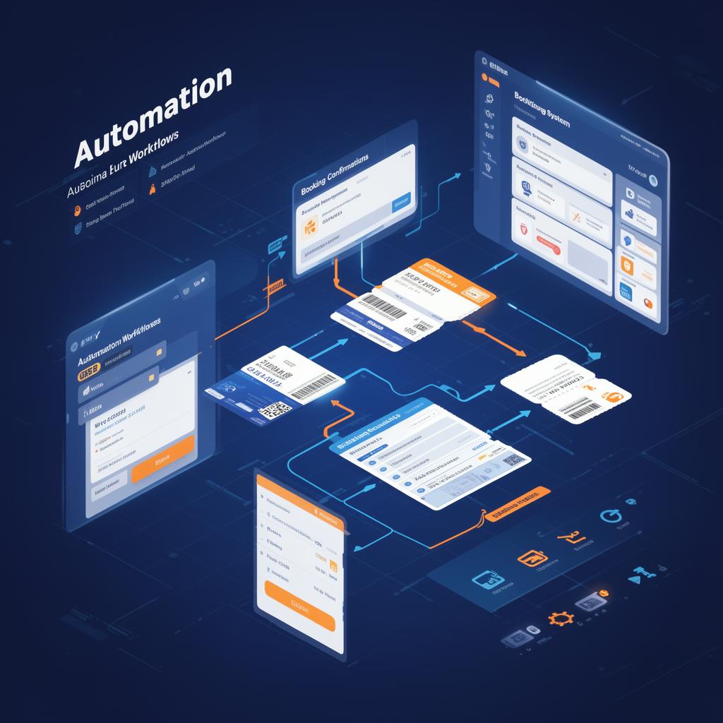 Automated booking workflow