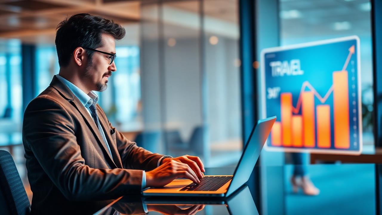 Business owner working remotely